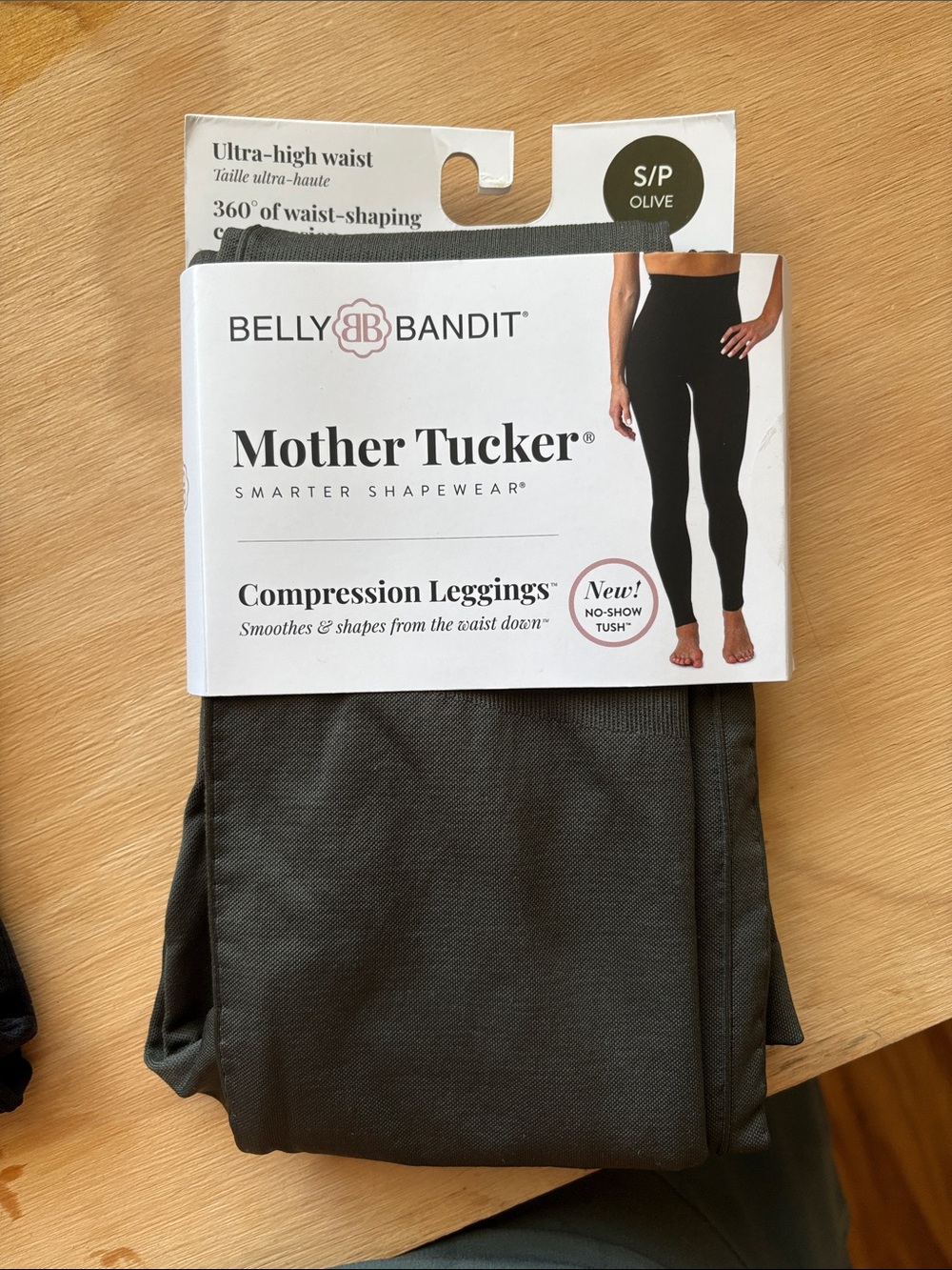 Belly Bandit Mother Tucker Compression Leggings - Olive